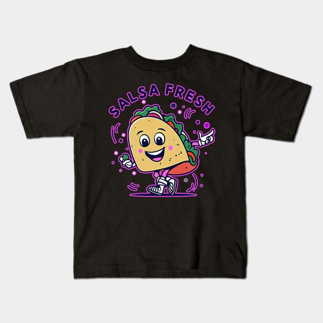 Salsa Fresh Kids T-Shirt by KUH-WAI-EE